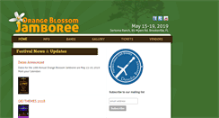 Desktop Screenshot of orangeblossomjamboree.com